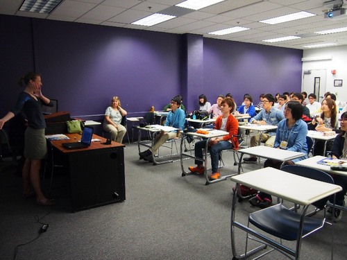 オリエンテーションの様子