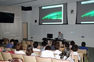 赤祖父先生の講義