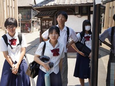 本学の学生が、福山明王台高校放送部の密着取材を受けました｜福山市立大学