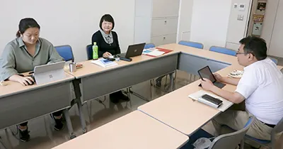 少人数授業の様子