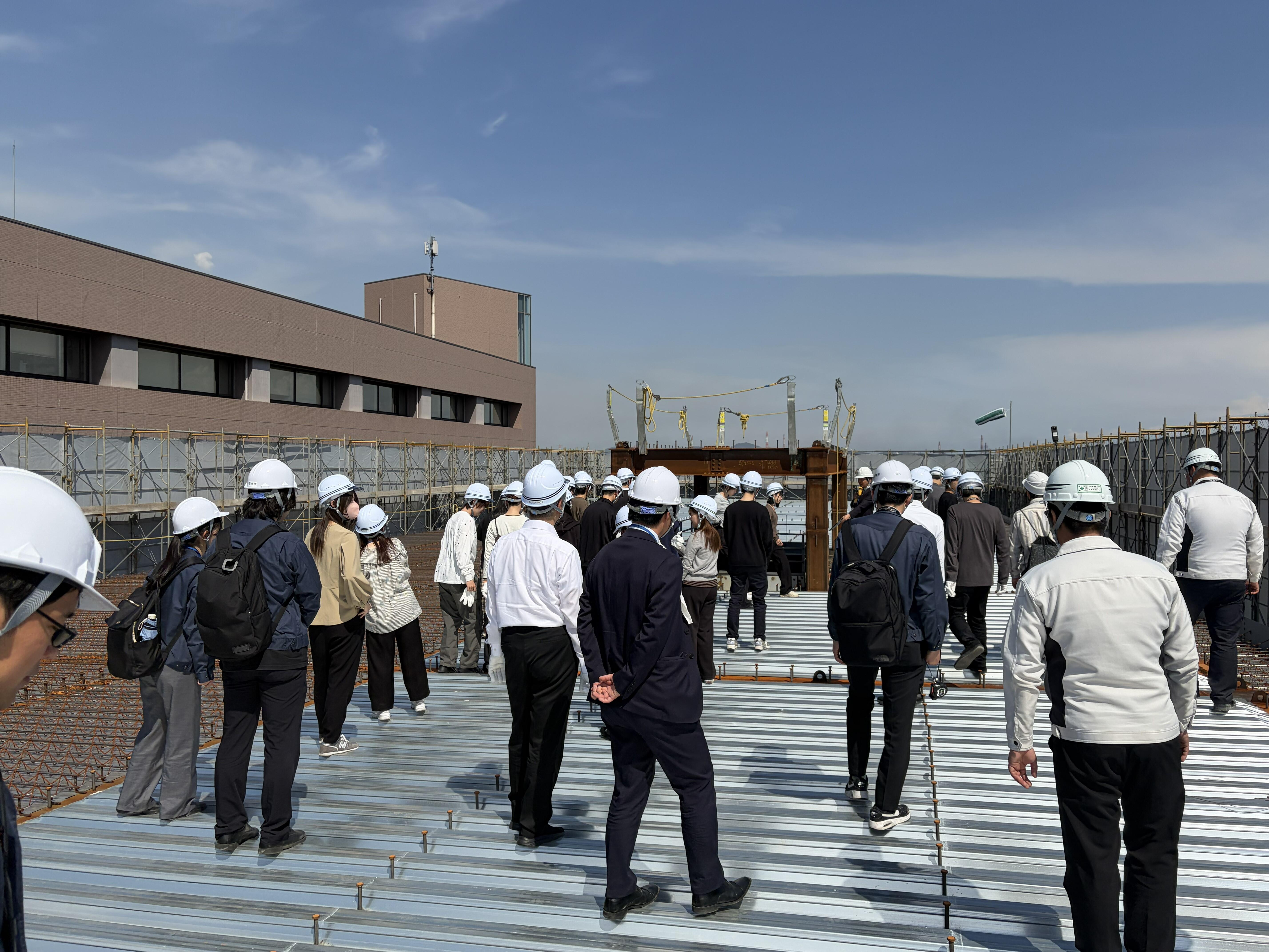 工事現場見学②