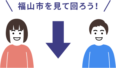 福山市を見て回ろう